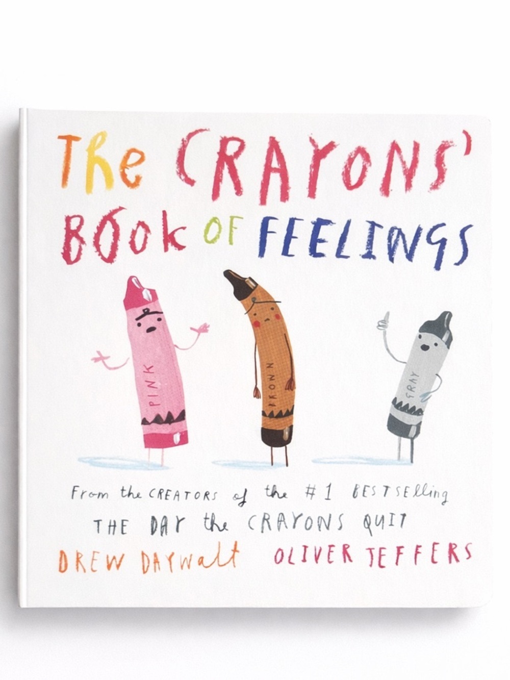 Kids Board Book Toddler Standard Feelings Emotions Illustrated